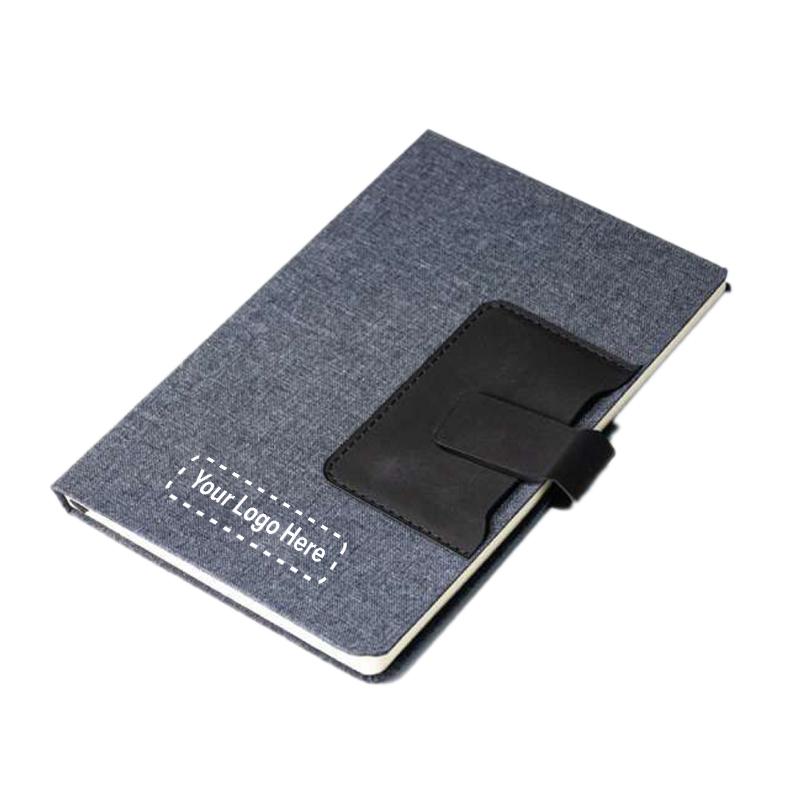 Lemtun RPET Notebook With Card Holder With Logo